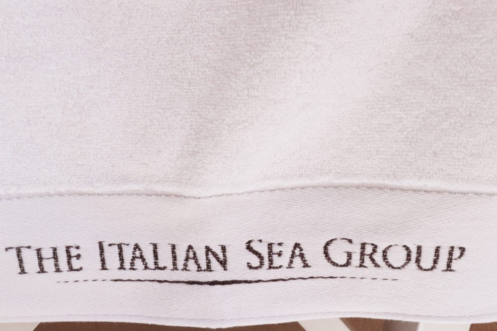 Serviette éponge personnalissées ITALIAN SEA GROUP